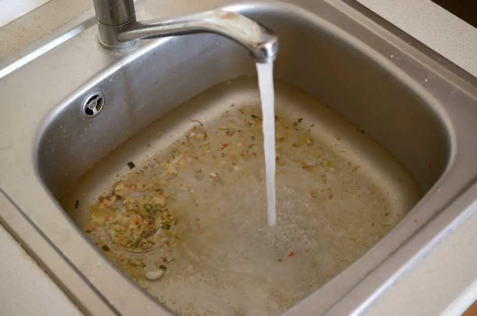 kitchen sink not pouring out a lot of water