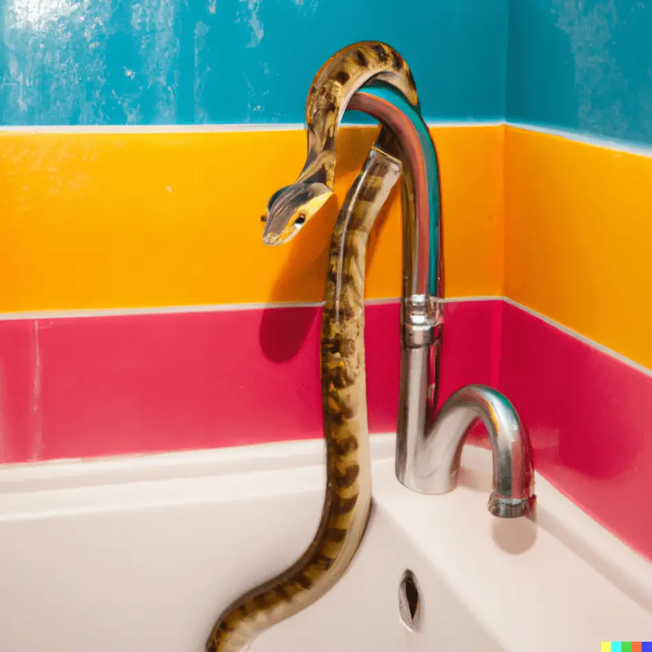 can snakes enter the shower via the shower drain