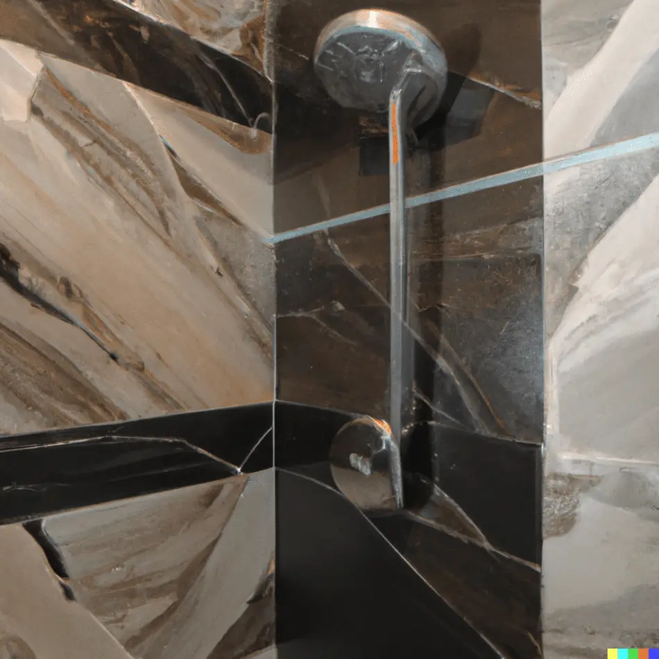 how to clean travertine tiles in a shower